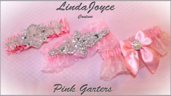 Pink Wedding & Bridal Garters