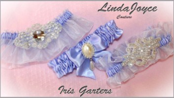 Iris Wedding & Bridal Garters